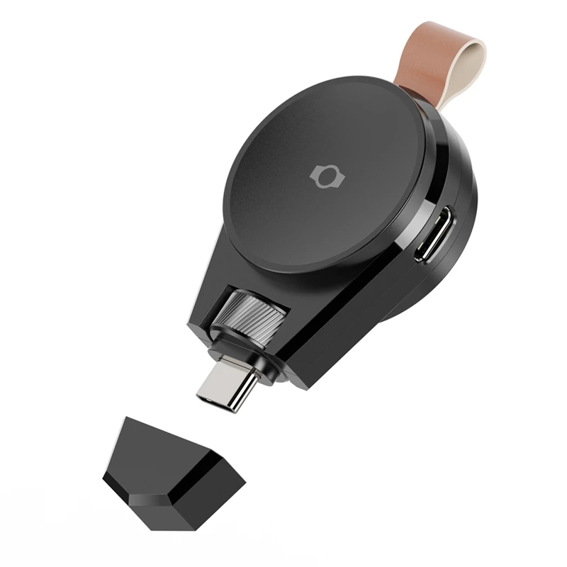 Magnetická nabíjačka s dvojitým typom C pre Samsung Galaxy Watch 6/5/Pro/4/3/Active 2 USB nabíjačka na hodinky 6/4 Classic