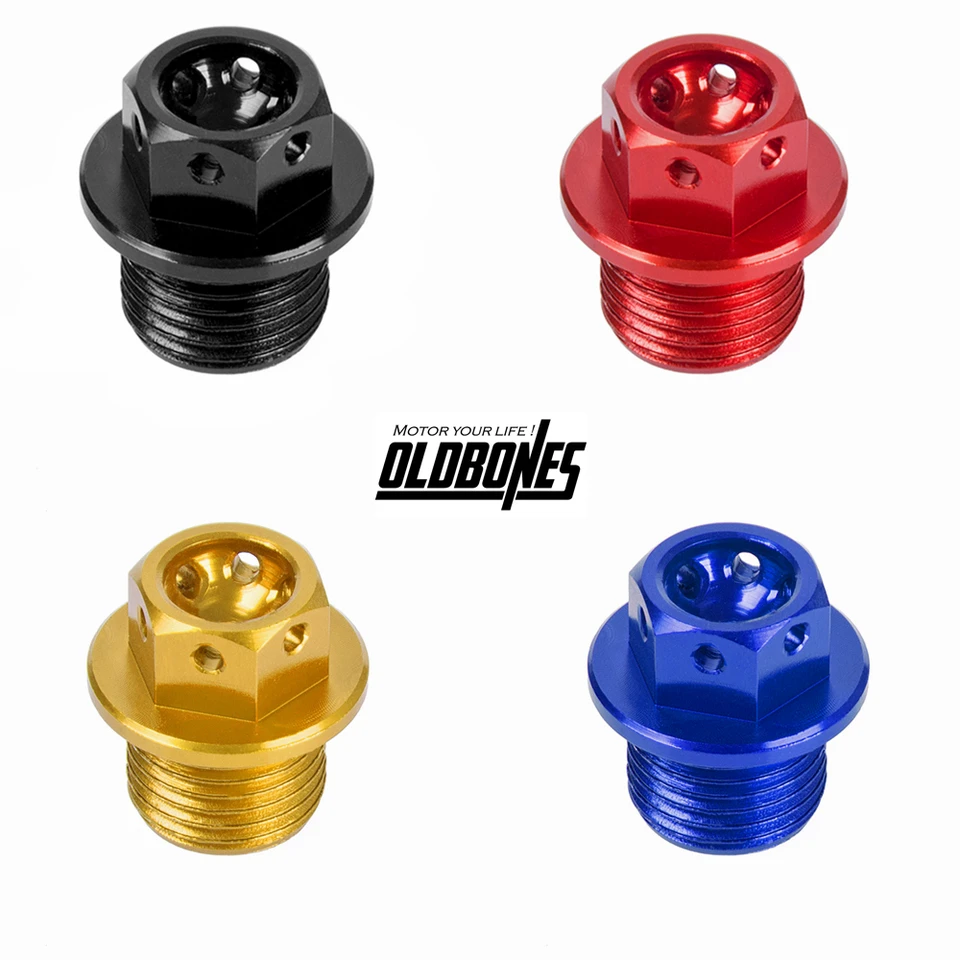 Magnetická odtoková zátka pre Yamaha R1 R6 FZ1 FZ6 FZ8 MT07 MT09 FZ07 FZ09 XSR900 TDM850 XJR1200 1300 V-MAX FZR250 400