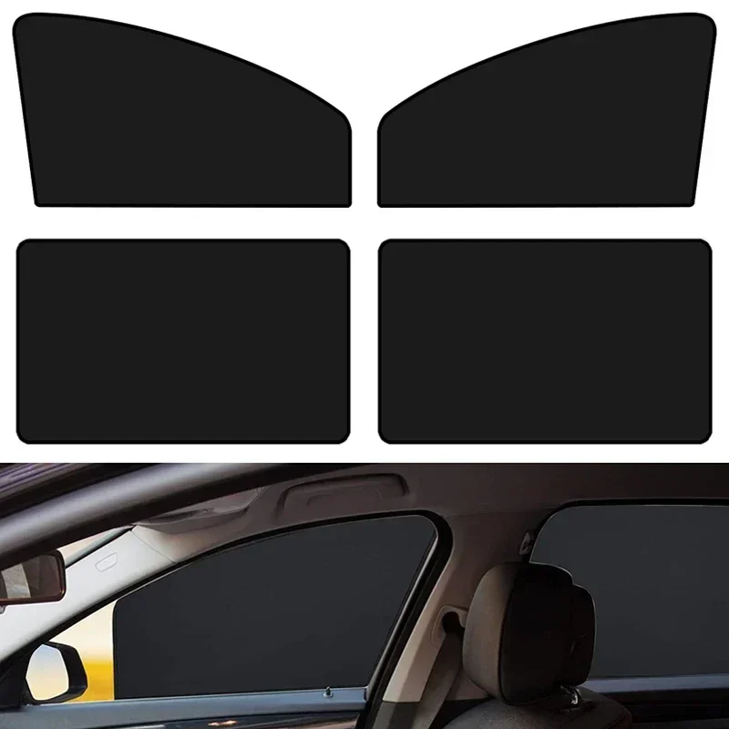 Magnetické auto slnečno UV ochranu proti automobilu Curtains Sun Shield Cover Dvojité strany okno auto Sunshade Ochranné okno Filmový kryt
