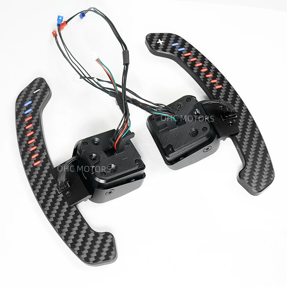 Magnetické pádlové radiče z uhlíkových vlákien pre Audi A1 A2 A3 A4 A5 A8 Q2 Q3 Q4 Q5 Q7 Q8 S1 S3 S4 SQ5 SQ7 SQ8 RS1 RS2 RS3 RS5