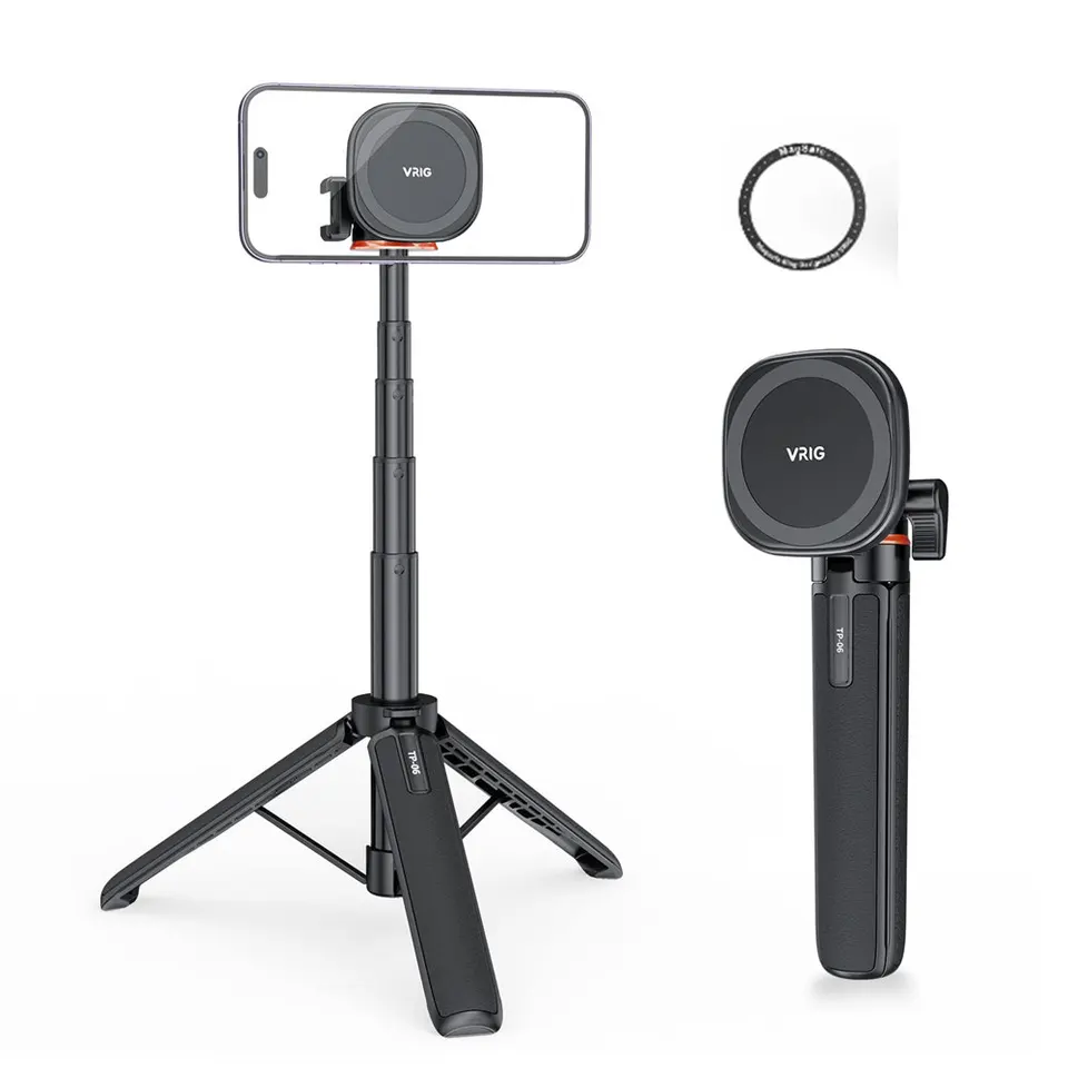 Magnetické rozširovanie selfie palica statív w 1/4 