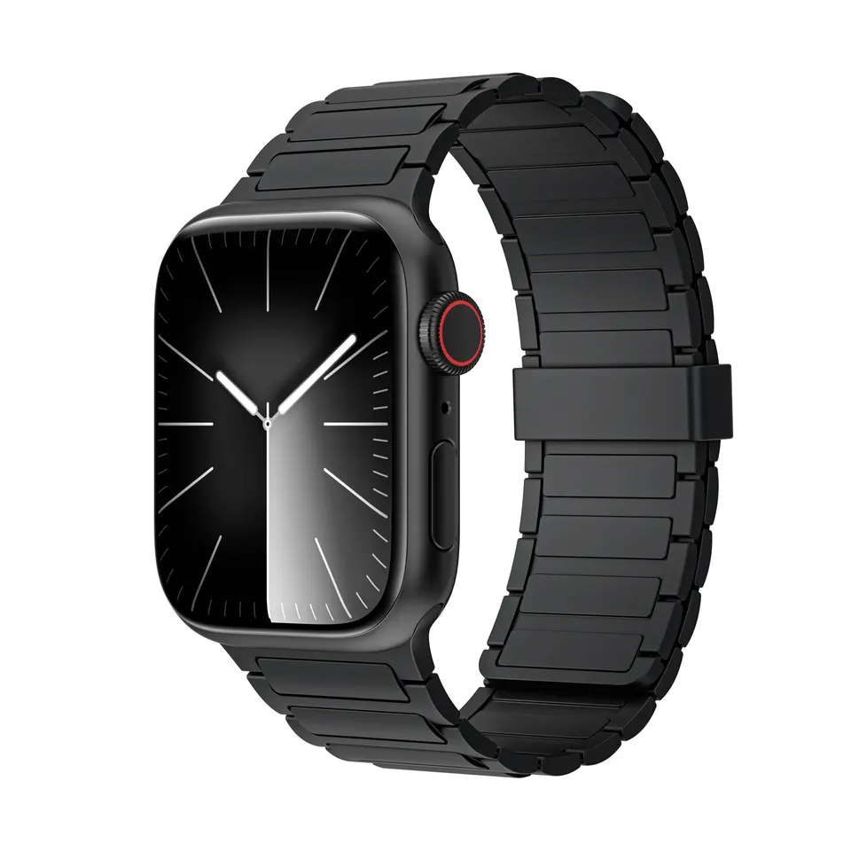Magnetické silikónové pásma kompatibilné s Apple Watch Band Iwatch SE Series 9/8/6/5/4/3/2/1, mäkké nastaviteľné náramky náhradné náramky