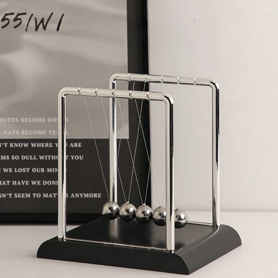 Magnetické zavesenie kovového kyvadla Gule Magnetické zavesenie Newton's Perpetual Motion Appartus Ozdob