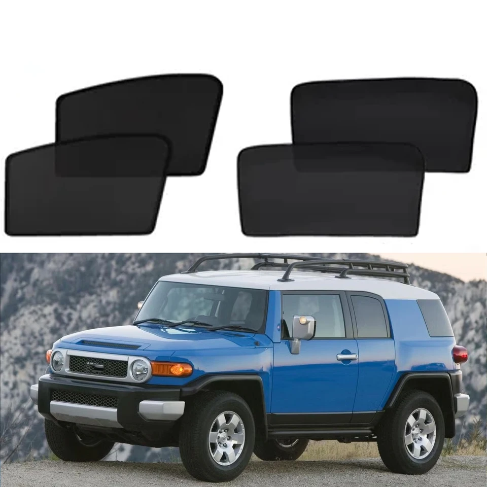 Magnetický automobil Sunshade Shield Front Frame čelného skla Sun Sahde Príslušenstvo pre Toyota FJ Cruiser Fjcruiser 2007 ~ 2023
