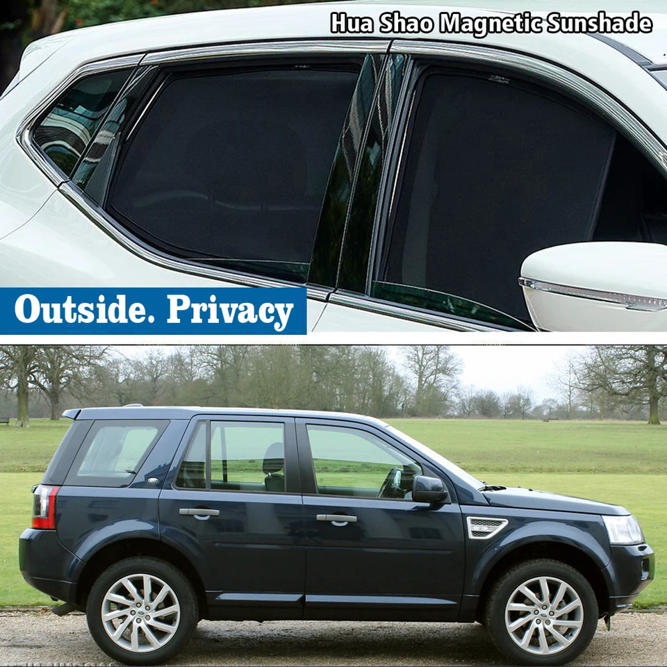 Magnetický automobil Sunshade Shield predné čelné sklo rámcový záves slnečného tieňa Príslušenstvo pre Land Rover Freelander 2 LR2 2006 - 2014