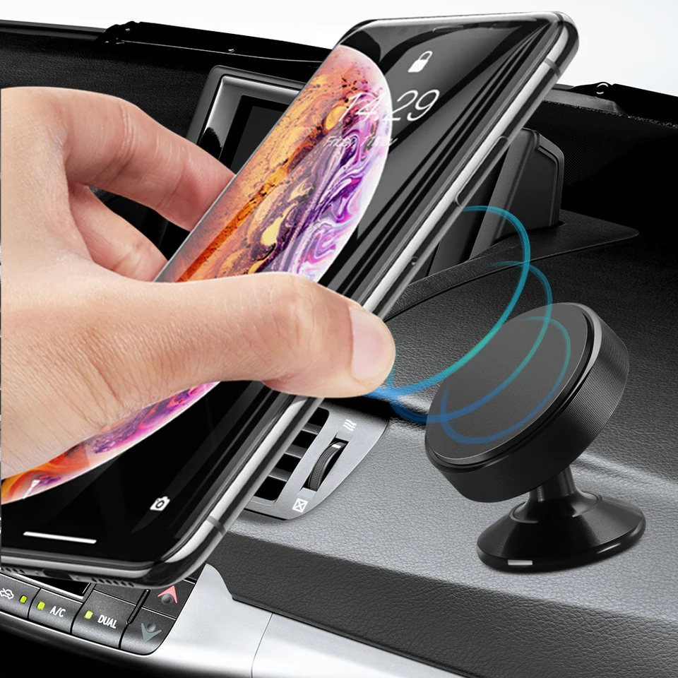 Magnetický držiak na držiak telefónu pre držiak telefónu pre telefón Audi A3 8P 8V A4 B6 B7 B8 A6 C5 C6 C7 Q3 Q5 A5 A7 S3 S Line RS RS4 TT