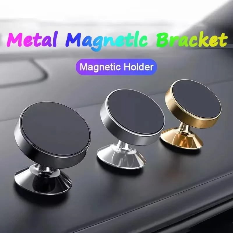 Magnetický držiak telefónu Magnet Mount Mount Mobile Mobile Stand GPS Podpora pre iPhone 14 13 12 pro Xiaomi Huawei Samsung OnePlus