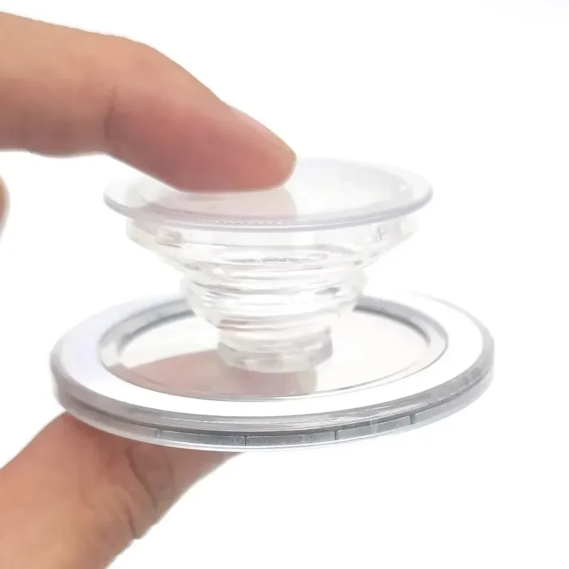 Magnetický skladací mobilný telefón Držiak na držiak na držiak na držiak na vrecko Magsafe iPhone Mac Mac Samsung Bezpečný prsteň rozširujúci stojan