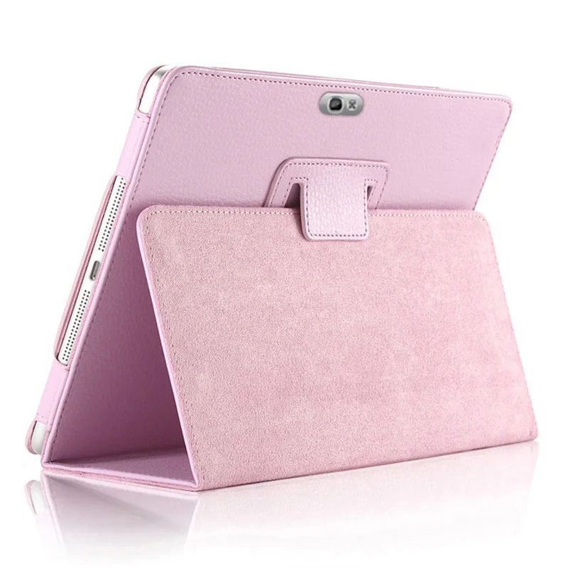 Magnické puzdro pre Samsung Galaxy Poznámka 10.1 2012 GT-N8000 N8000 N8010 N8020 Tablet Cover Flip Stand Pu Leather Cap Folio Stand Back