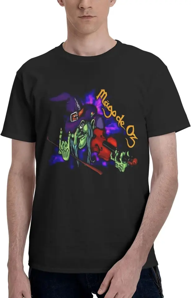 Mago Rock de Band Oz T Shirts Men s krátkym rukávom Vysoko kvalitné 100%bavlnené rukávy