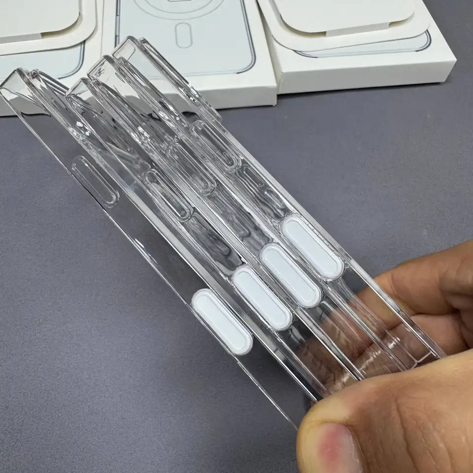 MagSafe Transparent Case pre iPhone 16 16Pro max 16 plus s tlačidlom ovládacieho tlačidla Camera Clear Ochranca kryt