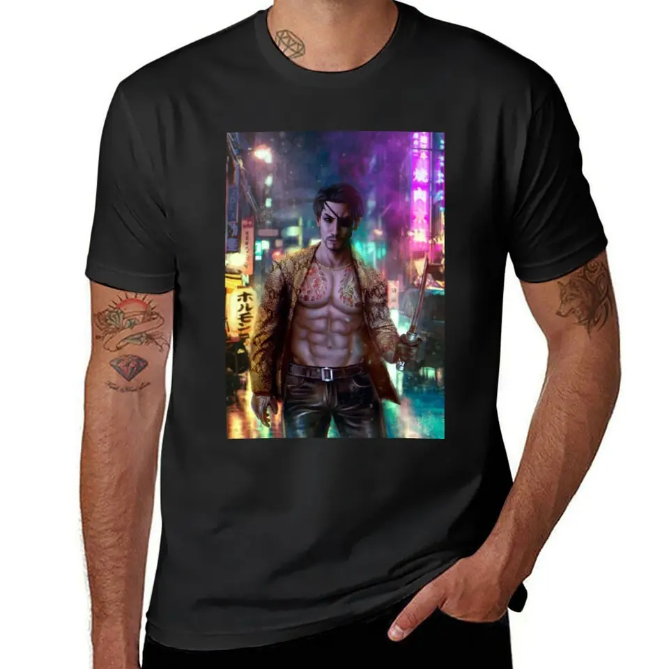 Majima Goro Tričko Tričko Prispôsobené pánske tričko Grafika