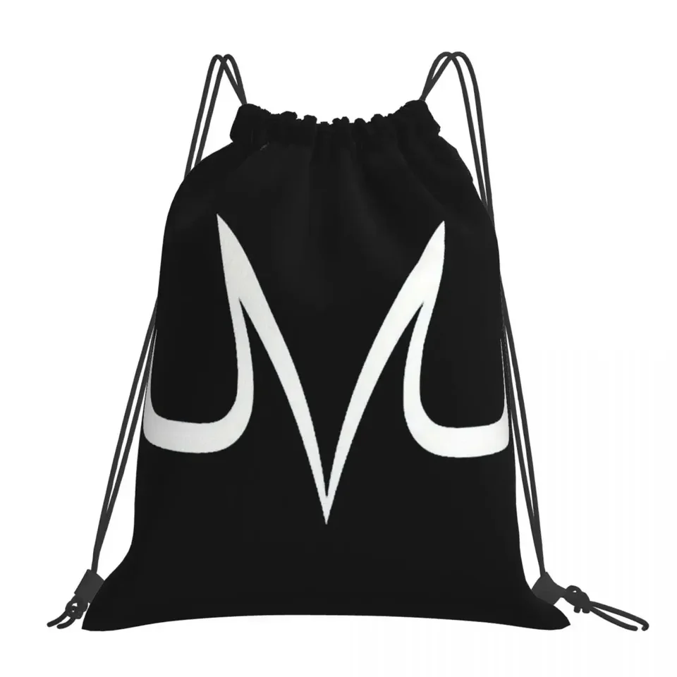 Majin symbol dbz batohy módne prenosné vrecká na šnúrku šnúrky vrecko vrecko sály tašky pre tašku pre cestujúcich pre cestujúcich