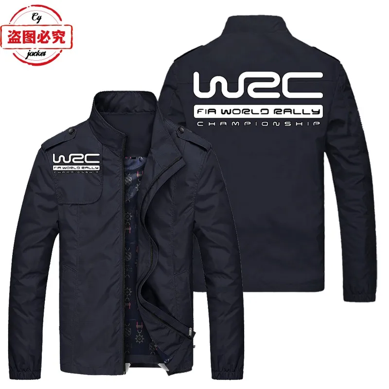 Majstrovstvá sveta WRC RALLO LOGO WRC tlačené logo LOGE LOA LOOD RÁSKA TOP TOPELING Pánska bunda