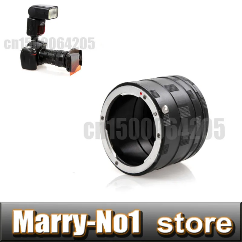 Makro predlžovací trubicový krúžok pre Nikon D90 D750 D7100 D7200 D810 D610 D600 D800 D5100 D5200 D3100 D3200 DSLR & FILM SLR a LENS