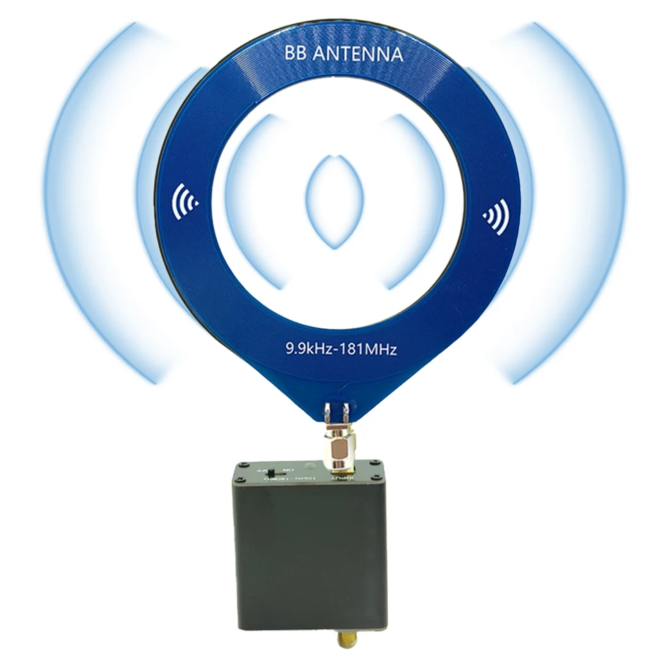 Malá anténa BB antény 9,9 kHz-181MHz šišky MW/SW Anténa prenosná anténa pre prijímač Malachit SDR Tef6686