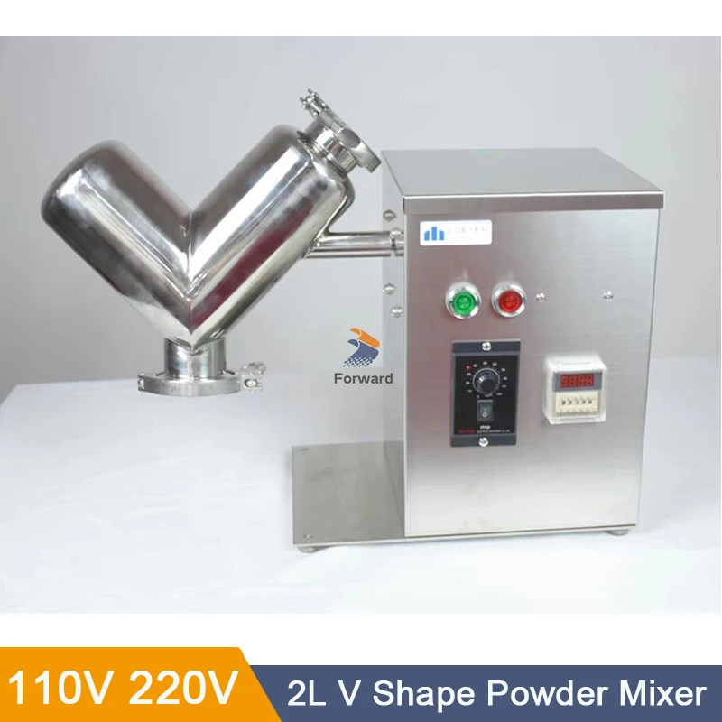 Malý mixér V experimentálny mixér Materiál v tvare V Surovná materiál v tvare V suchom práškovom mixéri Výučba laboratórneho procesu