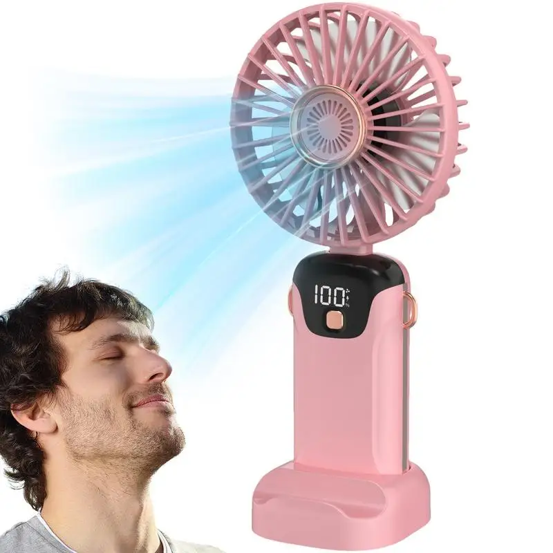Malý vreckový ventilátor Mini nabíjateľné vrecko USB Vankúš