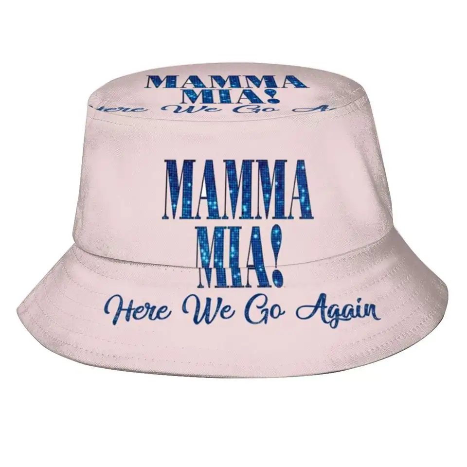 Mama mia mamma mia tu ideme znova slnečné čiapky rybárske klobúky vedro klobúky meryl mamma mia 2 donna a dynamos mamma mia