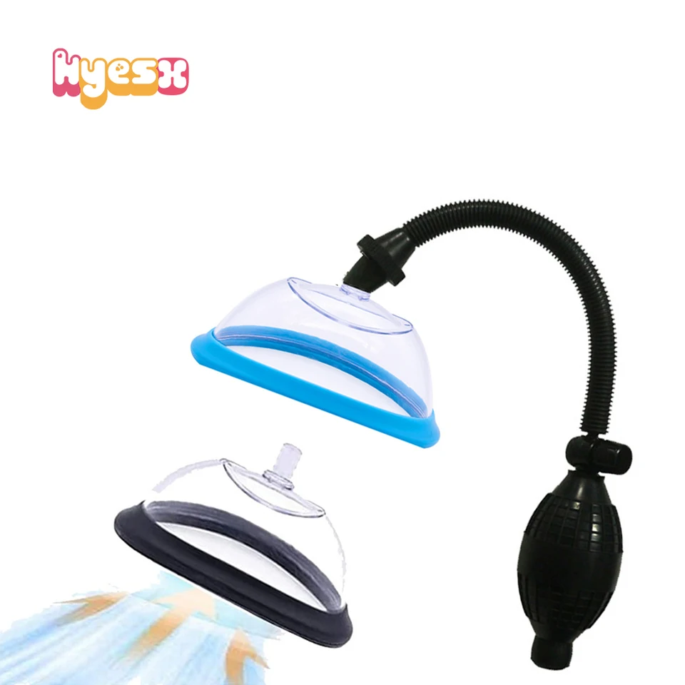 Manuálna vagina pumpa prsník sanie Massager vaginálny klitorisový sací pohár Sexuálne zosilňovače bradavky Stimulátor sexuálne hračky pre ženy