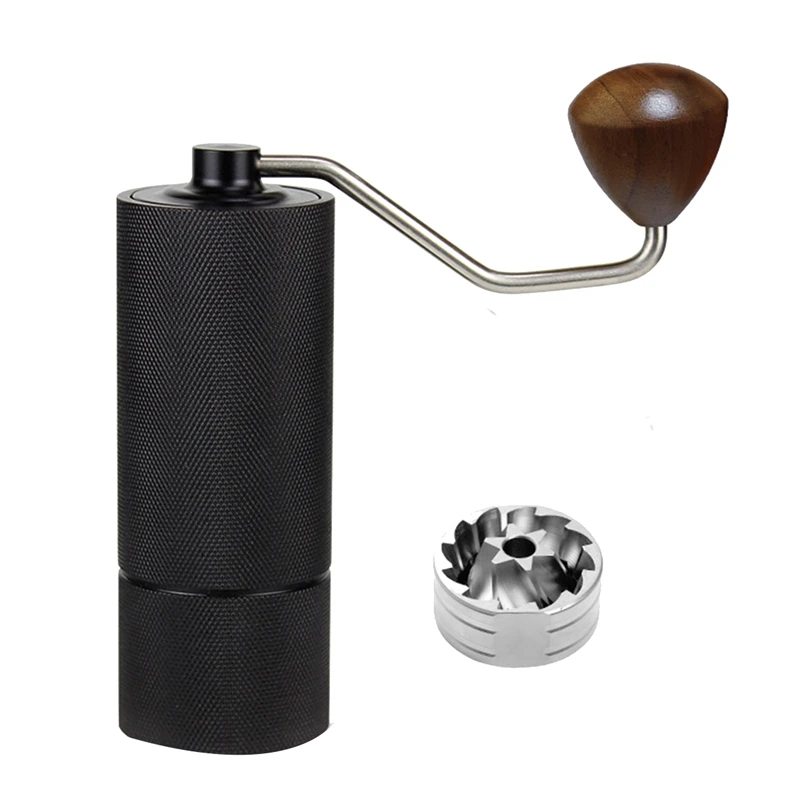 Manuálne kávové mlynčeky ručné oceľové jadro Burr pre kuchyňu prenosné ruky Espresso Coffee Fleting Tool