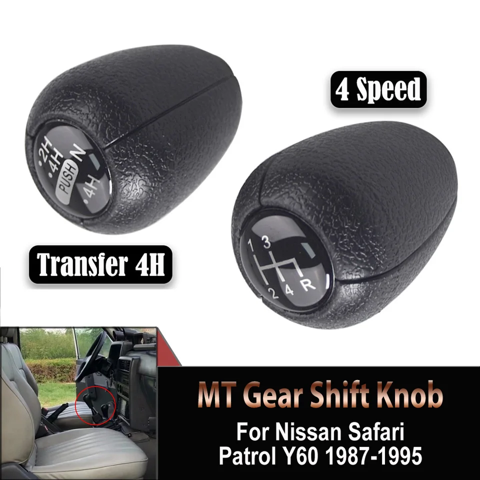 Manuálne prevodové vybavenie prepravné prevodovky Konb gaiter radiaci gombík nová pre Nissan Safari Patrol Y60 1987 1988 1989 -1995 4 rýchlosť / prenos 4H