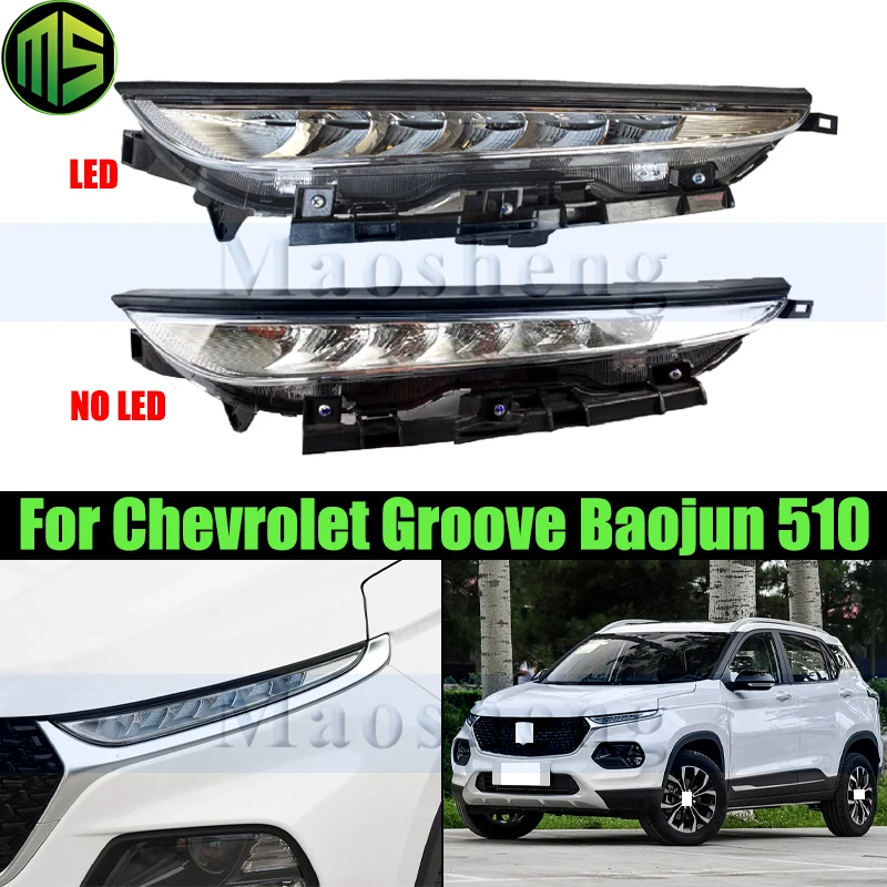 Maosheng LED denné svetlo DRL DRL pre Chevrolet Groove Baojun 510 2017-2021