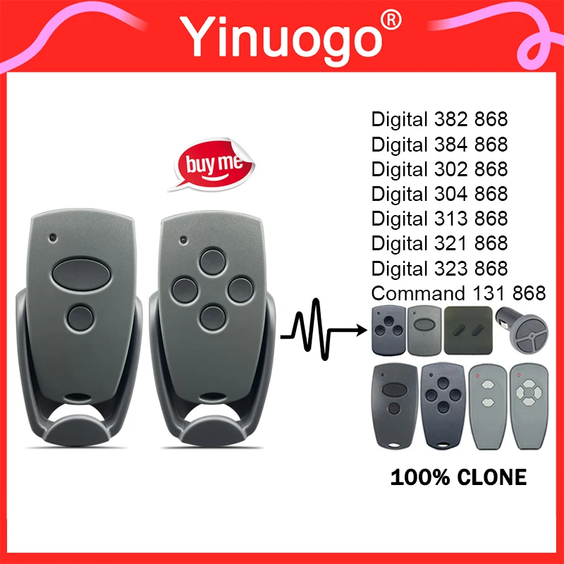 Marantec diaľkové ovládanie 868MHz Clone Marantec Digital 302 304 382 384 313 321 312 868 MHz Garážové otvárač dverí