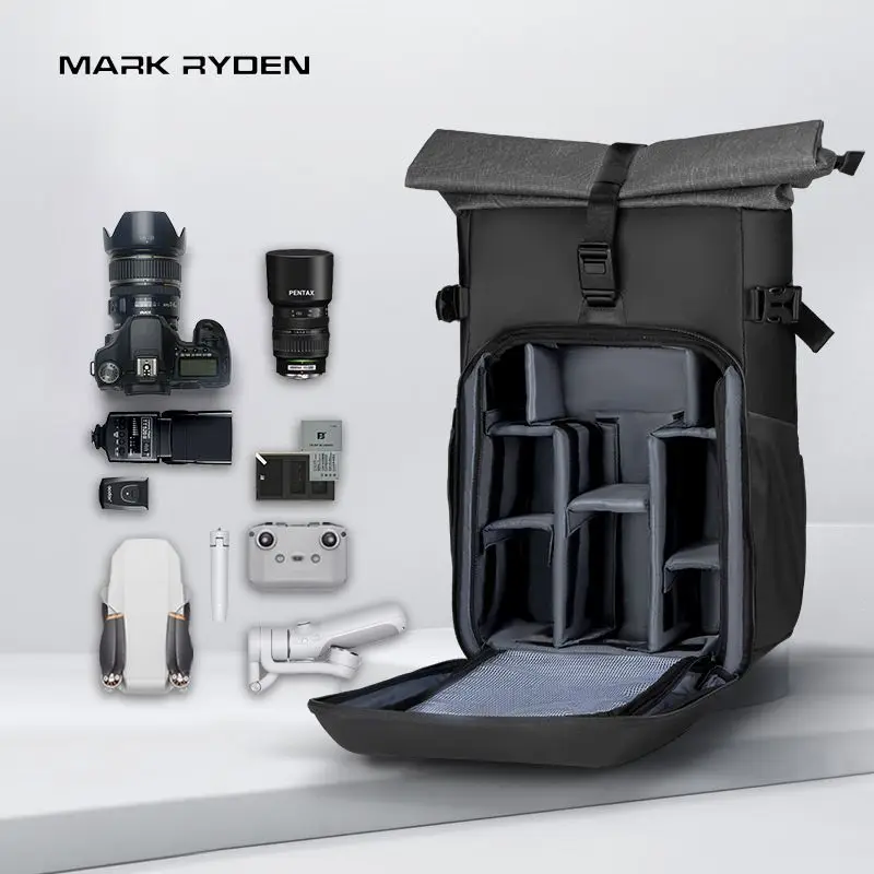 Mark Ryden Waterproof DSLR Photo fotoaparáty vrecká na batohový batoh pre laptop vonkajší cestovný taška