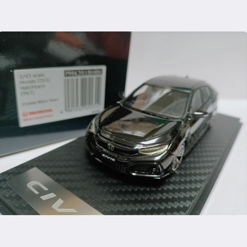 Mark43 1:43 Stupnica Honda Civic Fk7 Hatchback Model vozidla Zberateľná cena Dospelý chlapec