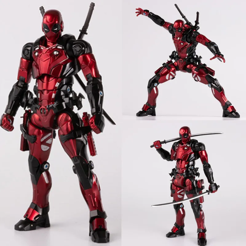 Marvel Avengers: Tisíc Value Deadpool Combat Armour Mobile Model Model Ornament Detská hračka