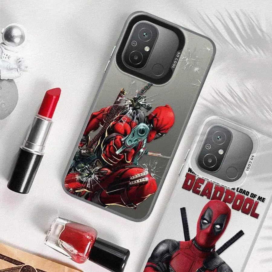 Marvel Deadpool Cool Telefón puzdro pre Xiaomi Redmi 12 13C 5G A1 Plus A2 Plus A3 A3x POCO X3 NFC X3 Pro C50 C51 C61