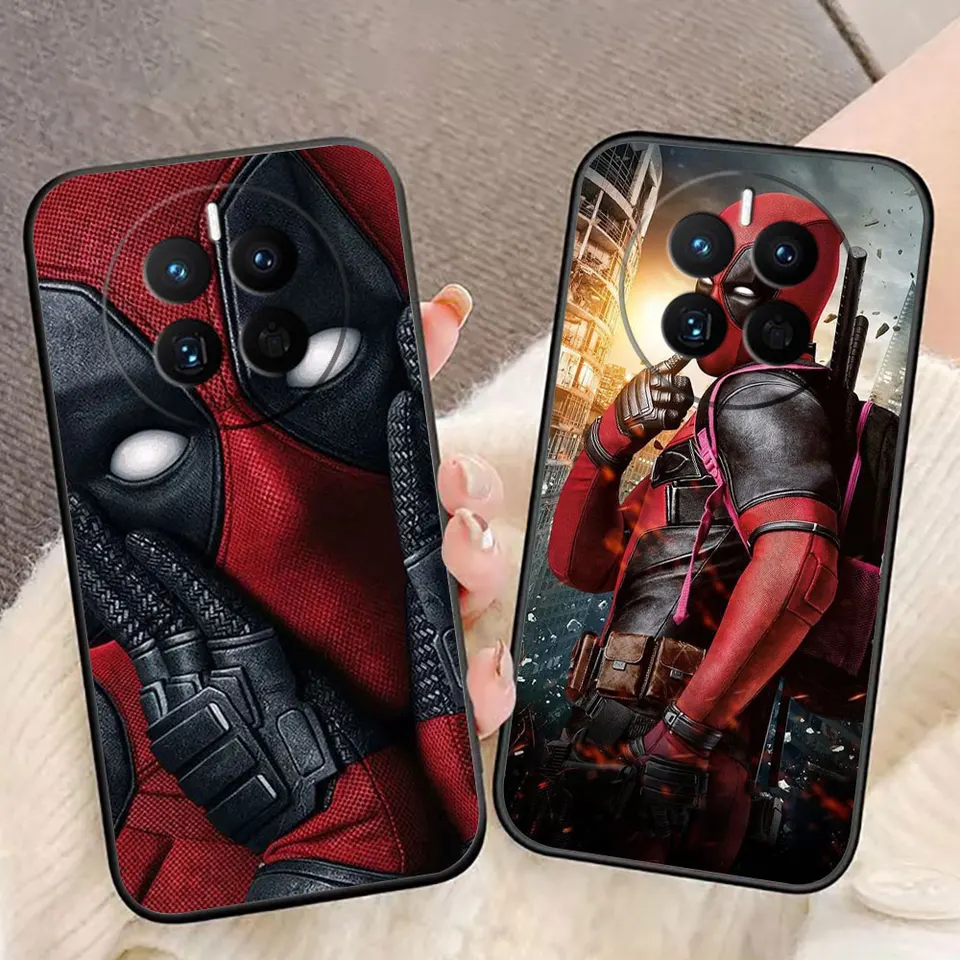 Marvel Deadpool Venom Cover Puzdro pre Huawei P50 P50 P30 P20 P10 P9 P SMART MATE 30 20 20X 10 PRO LITE CASE Funda