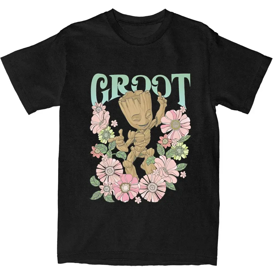 Marvel Guardians of the Galaxy Groot Floral Dance Plaght Mikina b09t1cd7t4