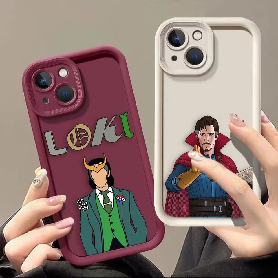 Marvel Loki Doctor Strange Cover Cover Telefón pre Google Pixel 7 8 7a 8a 9 5G OnePlus 11 10r 8t Nord Ce 4 Lite Ace 2 3 Prípad Funda