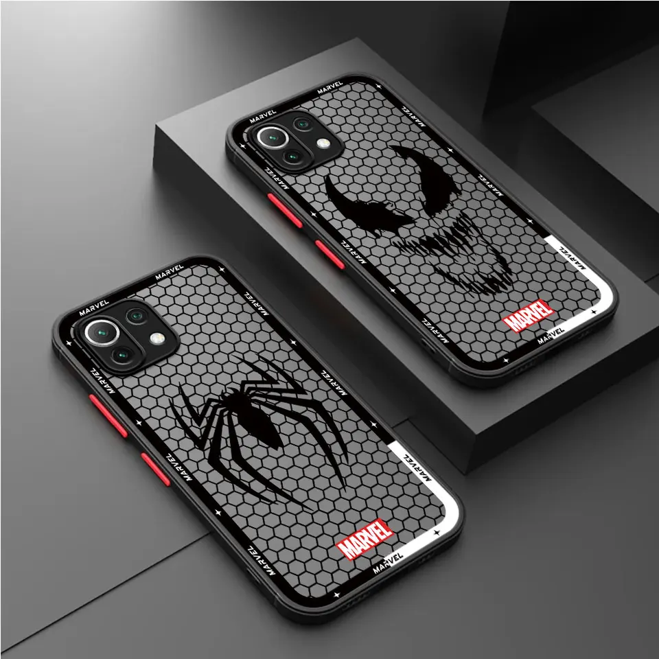 Marvel Sipiderman Venom Telefon Pase pre Xiaomi mi 9t Pro 10t Pro 11 Lite 5G 11T Pro 11t 12 12x 12t Pro 13 Pro 13 Lite 14 Pro