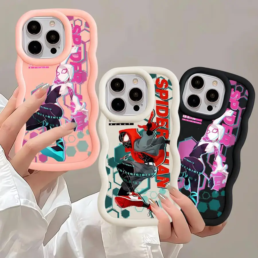 Marvels Venom Spider-Man Puzdro pre Xiaomi Redmi Note 13 11 8 Pro Plus 9s 10s 11s 10 Pro 12s 9 Pro 13 12 Pro 5g Soft Cover Cover