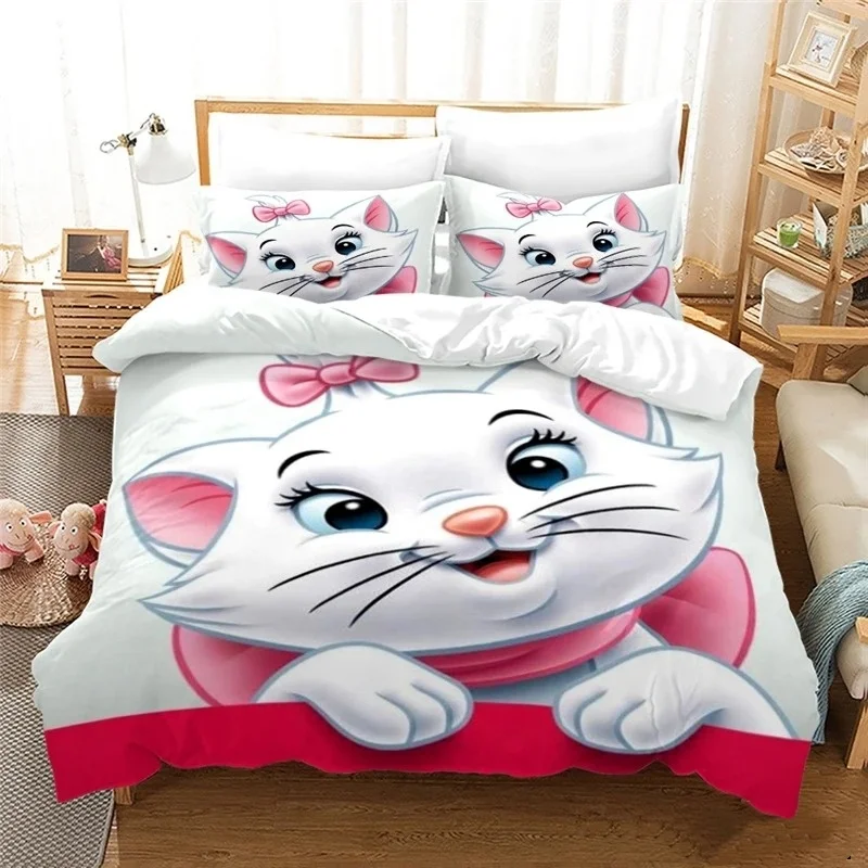 MARY CAT PETICKÁ KRYTOVÁ KRYTOVÁ VILO Disney, Domáca izba Spálňa Sada roztomilý chlapec Dievča obal obliečky na vankúš