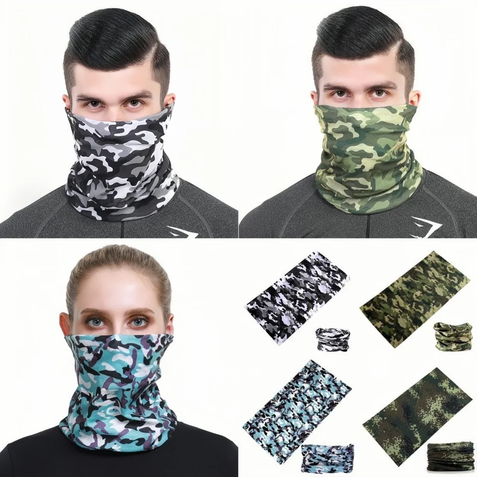 Maska na masku hlavy šála pre mužov Ženy Cyklujúce bandány letné ochranu pred slnkom Žena samec Balaclava Face Shield