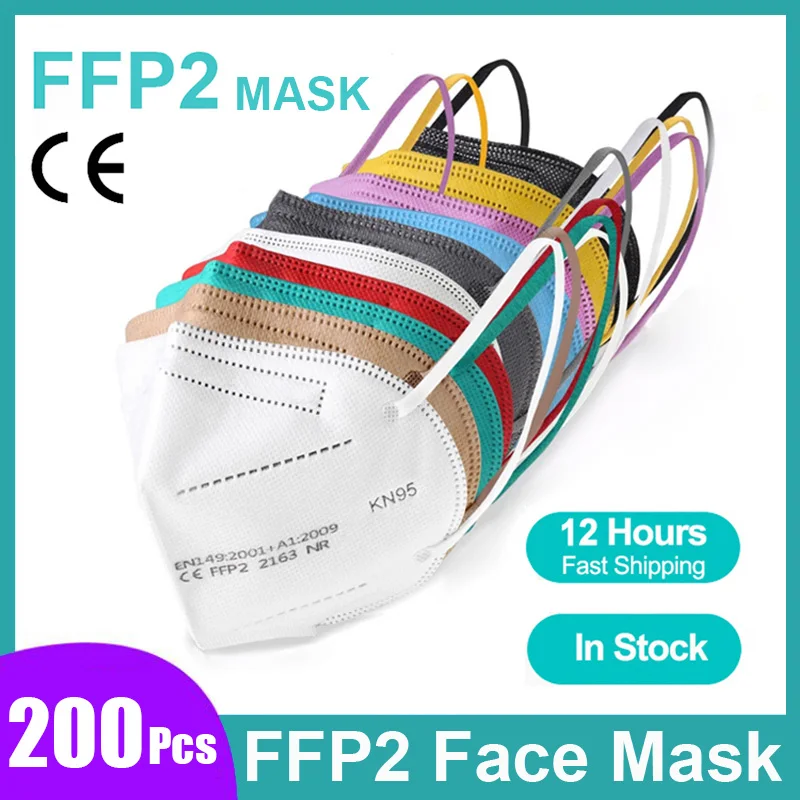 Masky FFP2 čelné masky KN95 Farby bezpečnostné ochranné masky NK 95 FFP 2 Originais 5 Maska PFF2 N95 Mascarilla FPP2 HOMOLOGADA