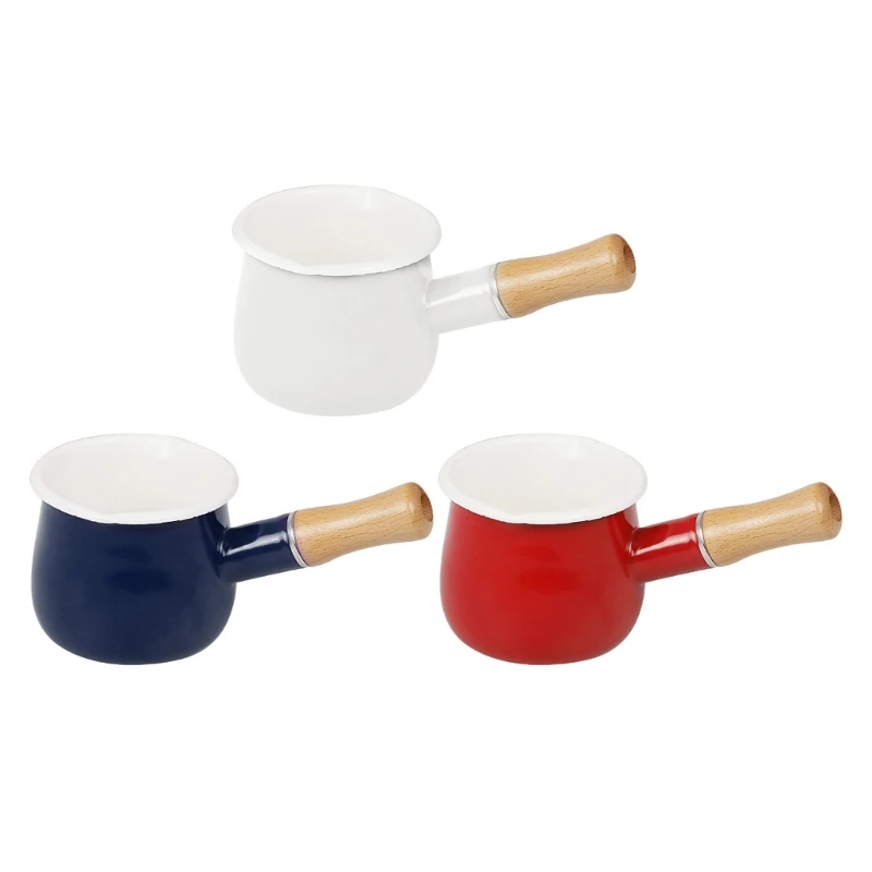 Maslo teplejšie multifunkčné mlieko Pans Pans Mini mlieko Mini mliečne panvice Omliarne panvice kávové kávové hrniec email materiál