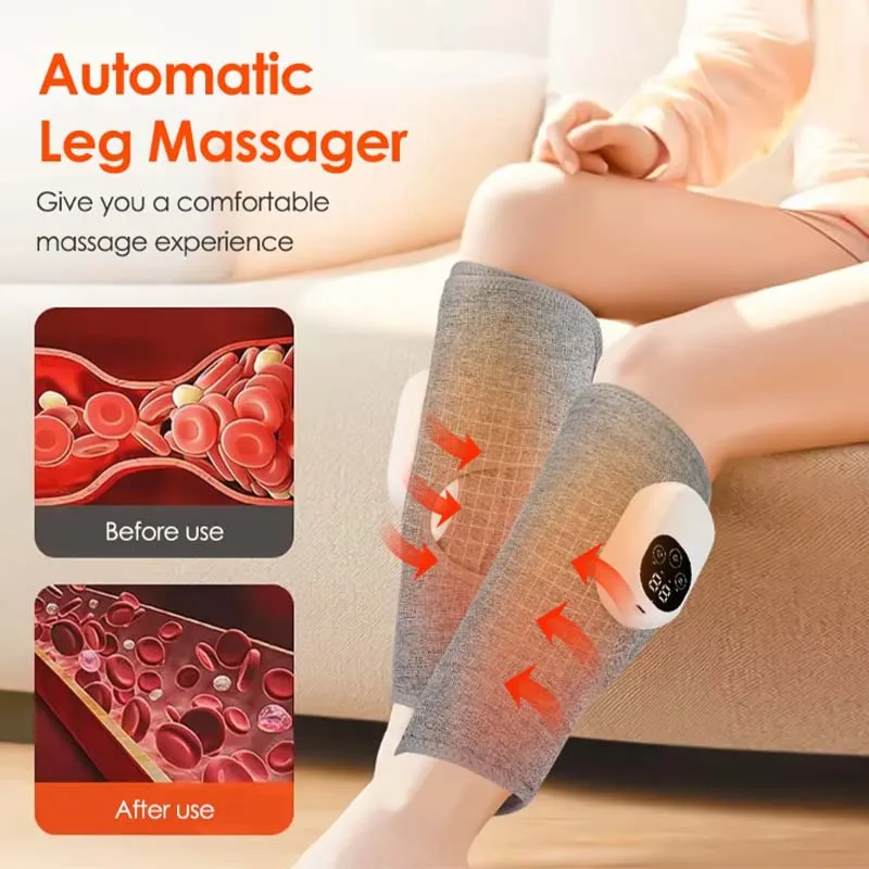 Massager bezdrôtového elektrického kompresie nôh pre športové masáž svalové obnovenie relaxácie tlaku vzduchu Maságer