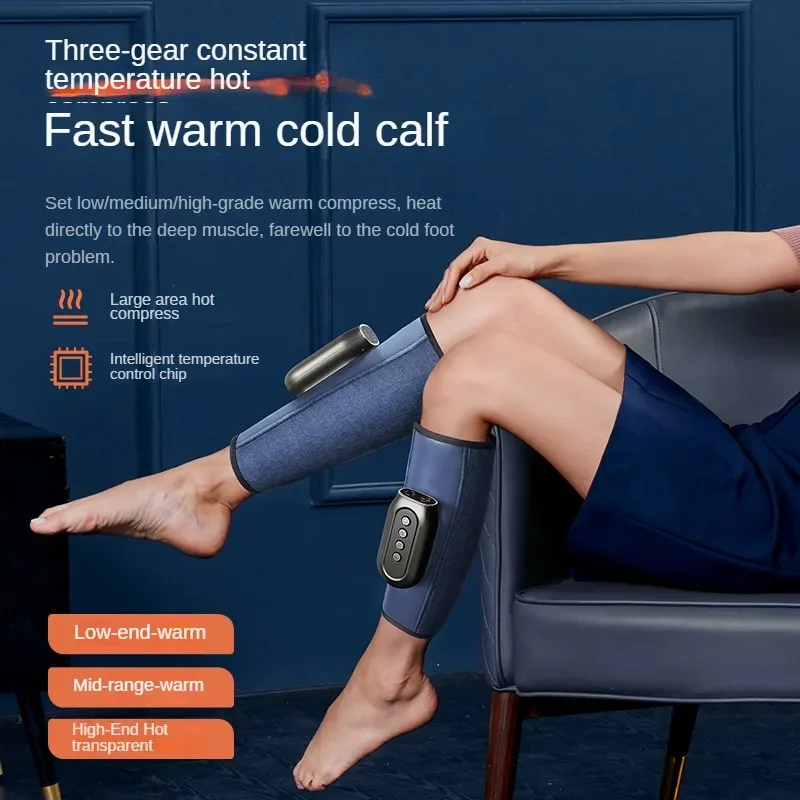 Massager nôh, horúca kompresia, masáž veterných vĺn, masérka domácej kŕčovej žily, miesenie a bagrovanie lýtkových masážov