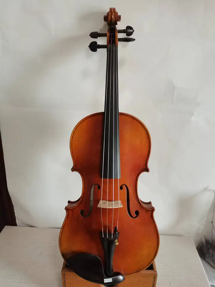 MASTER 15.5 '' Viola Ornati Model Flamed javor zadný smrek horná ruka vyrezávaná K2570
