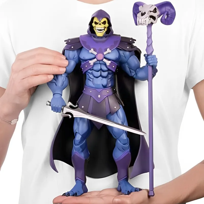 Masters of the Universe Revelation Skeletor Drainsous Limited Edition Collectible Action Figure He-Man Toy Doll Model Mondo 1/6