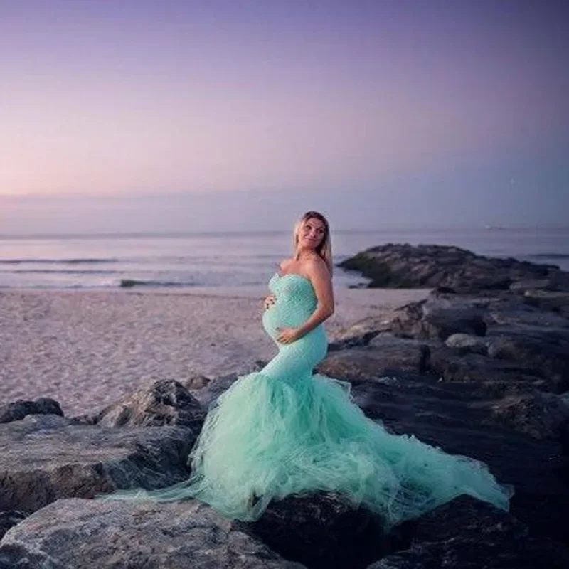 Materská fotografia rekvizity šaty šaty čipky slova dlhé tehotenské šaty pre tehotné ženy maxi materské šaty