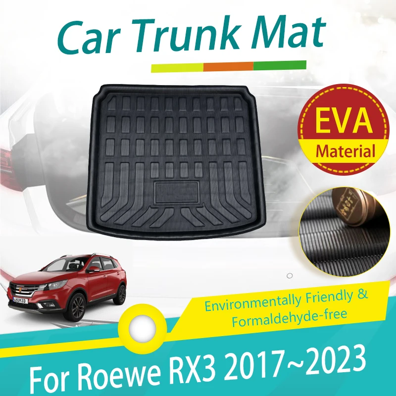 Matky s kmeňom automobilu pre Roewe RX3 Pro Totoro Lomem ZS12 2021 ~ 2026 Vodotesné topánky Koberce Koberce Karpets Storage Automatické doplnky Automatické príslušenstvo