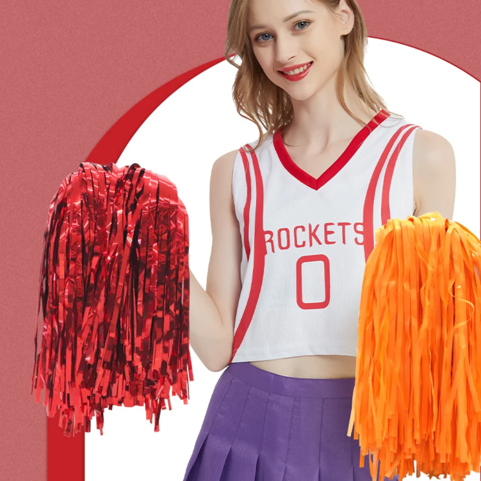 Matné roztlieskavacie poms pom poms pp ploché rukoväte Rôzne slávnostné príležitosti roztlieskava