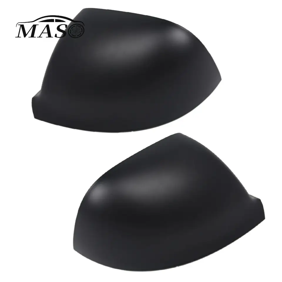 Matné čierne spätné zrkadlové krytie bočného zrkadla Caps Auto pre T5 T5.1 T5.1 T6 2010-2023