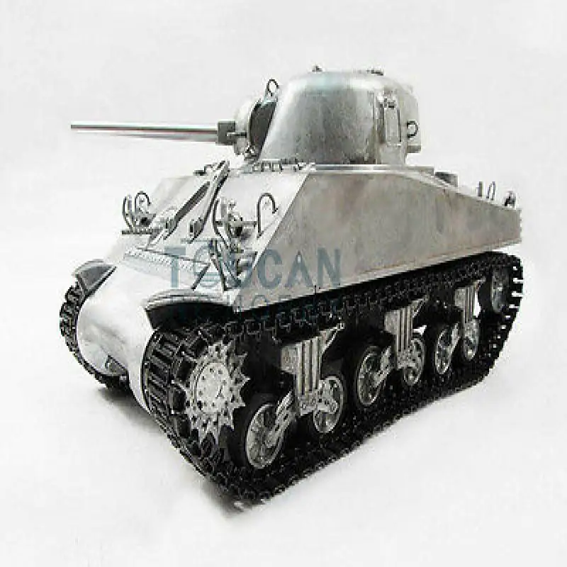 Mato Kit RC Tank Full Metal 1/16 Scale M4A3 Sherman Infračervená verzia 1230 Barrel Recoil Toucan RC Hobby RC Model TH00672-SMT8